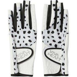 Viva Heart 01392860 Women's Dalmatian 40 Golf Gloves, Two-Handed Print, Golf Gloves, dalmatian