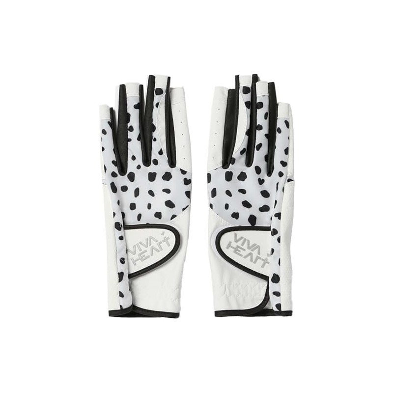 Viva Heart 01392860 Women's Dalmatian 40 Golf Gloves, Two-Handed Print,