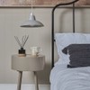Retro Style Grey Metal Easy Fit Ceiling Pendant Light Shade