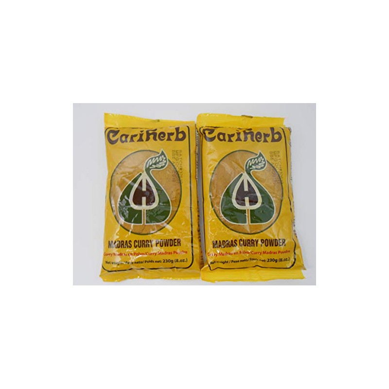 Cariherb Madras Curry Powder 8oz Bag (2)
