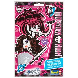 Revell Orbis 30208 Children's Airbrush Stencil Set Monster High II