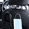 SAVORI Auto Hooks Bling Car Hangers Organizer Seat Headrest Hooks