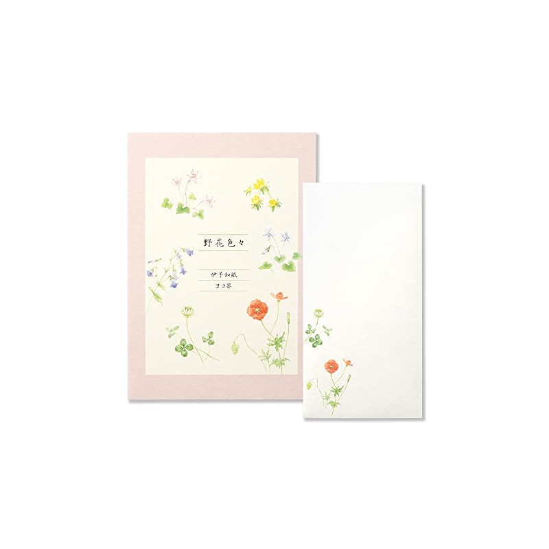 G.C.PRESS KAMIJISEN Wildflower Various Stationery / Envelope Set