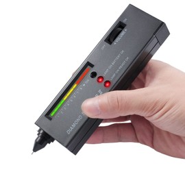 Diamond Tester Pen Selector Gemstone Tool Gems Jewelry Test Tool LED Audio High Accuracy Professional Jeweler for Novice and Expert