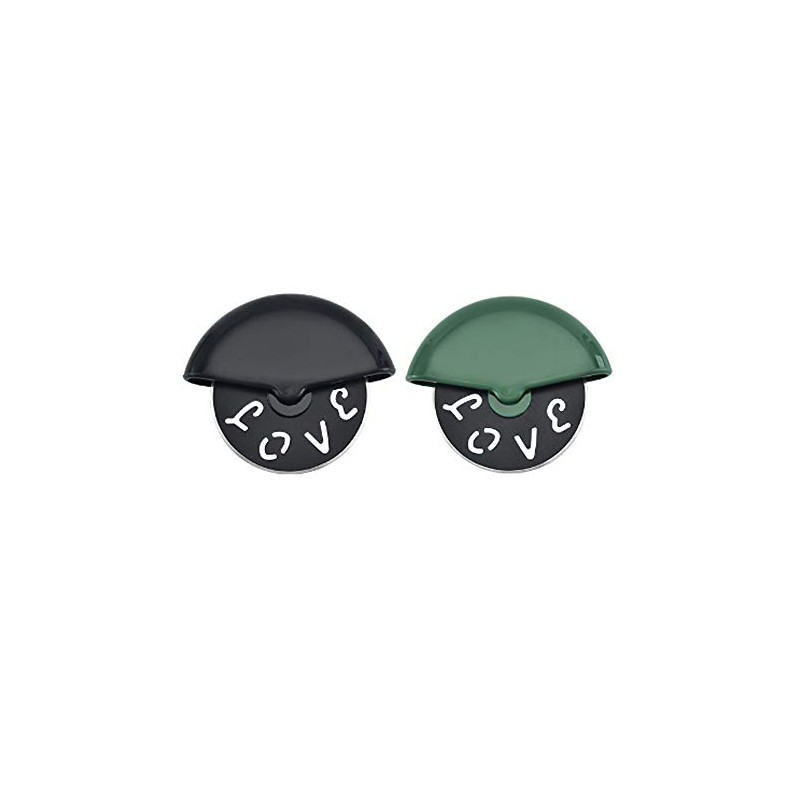 IKAAR 2pcs Pizza Cutter, Pizza Cutter Wheel Hob, Bakery Pizza