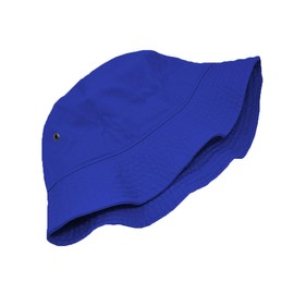 Glory Max Unisex Solid Color 100% Cotton Bucket Hat Small Brim Packable Travel Summer Beach Hat (as1, Alpha, s, m, Royal Blue)