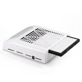 Nail Dust Collector, Nail Dust Collector, Tabletop Dust Collector, Nail Machine, Nail Dust, Nail Care Set, Dust Collector, 80 W, AC100-240 V, 64-76 dB Nail Vacuum Cleaner, Gel Nail Cleaner, Salon Strong Absorption, Strong Absorption, Tabletop Dust Collec