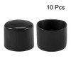 sourcing map 10pcs Rubber End Caps 48mm ID Vinyl Vinyl