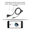 GOWENIC Auricular Walkie Talkie con Tubo Transparente de Aire de