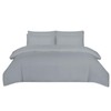 Ev Dekor® DVS729 Duvet Cover Sets Silver | Grey -
