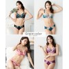 Nissen Women's Panties Set, Set of 4, Large Size, Floral