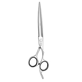 JAGUAR HERA 7.0 Inch Hairdressing Scissors in Crane Design with Forged Finger Hook and Rounded Dagger Blade Polished Made in Germany