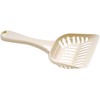 Petmate Litter Scoop for Cats, Large Size, Bleached Linen