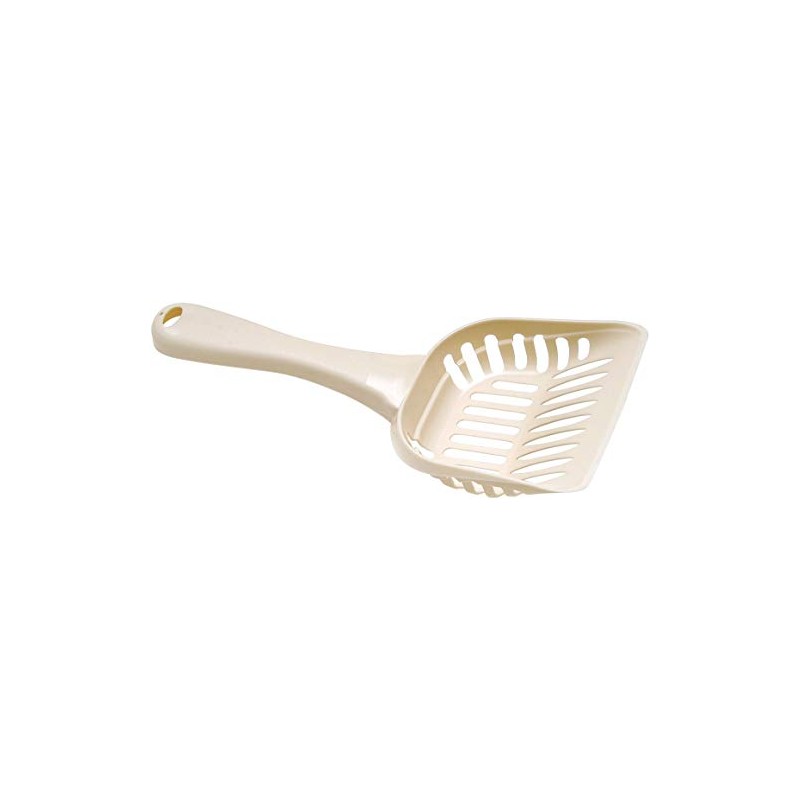 Petmate Litter Scoop for Cats, Large Size, Bleached Linen