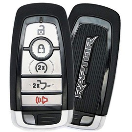 Ford 2018 F-150 Raptor 5-Button OEM Remote Smart Key - Plastic - Pickup Truck - Raptor