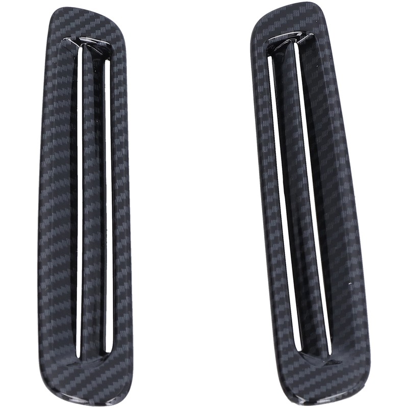 Front Upper Air Vent Trim Carbon Fiber Style Decor Replacement
