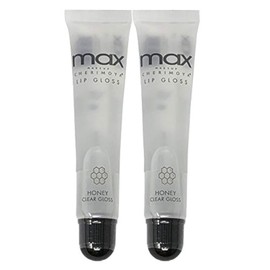Cherimoya (2Pack) MAX Makeup Lip Polish HONEY Clear Gloss