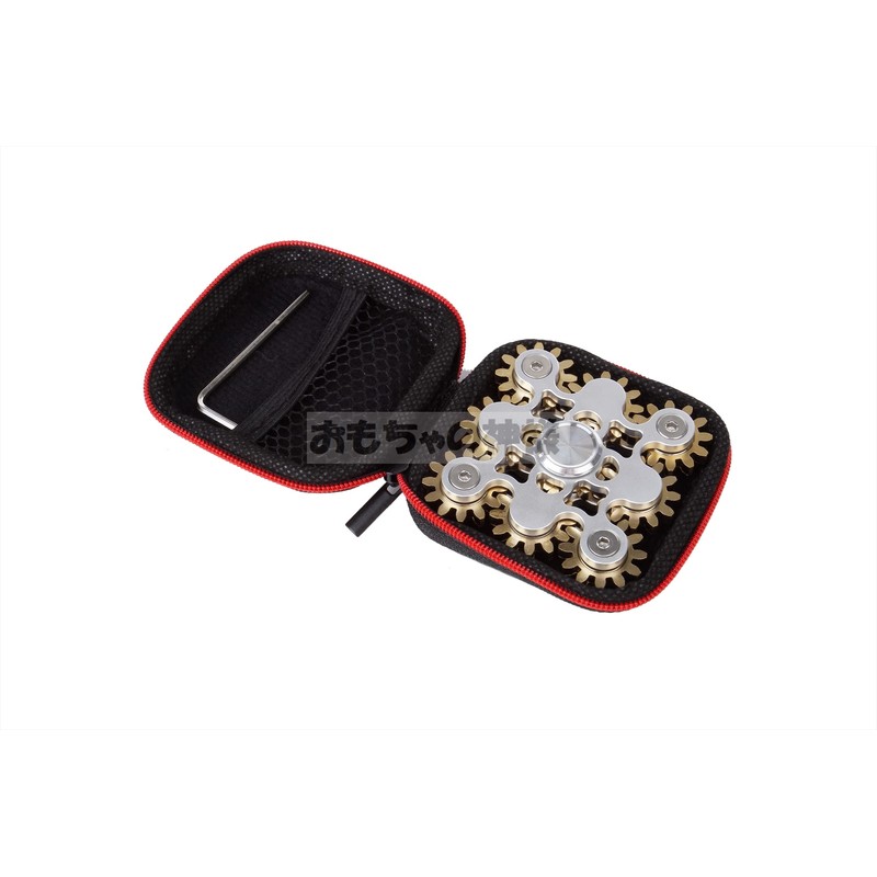 The God of Toys hand spinner with storage case; gear