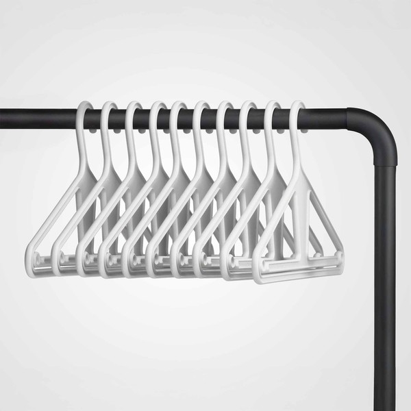 Kangaroo™ 100% Recycled High-Strength Clothing Hanger, Pants, Shirt, Suit, Coat