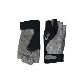 Outdoor Research Upsurge Fingerless Paddle Gloves Black/Charcoal Heather SM