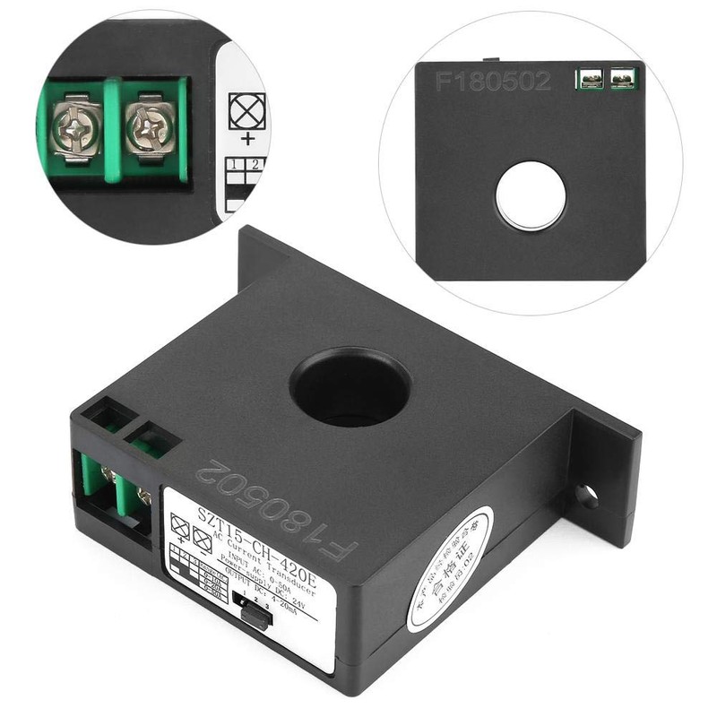 SZT15-CH-420E AC Converter Transmitter Transformer Sensor AC Converter 0-50A Current
