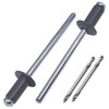 SKIR'CO Pack of 600 blind rivets painted 3.2 x 8