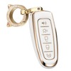 ontto Car key case cover Fit For Ford C-Max Edge
