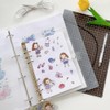 40 Sheets 6-Hole Refills for A5 Notebooks, Removable Release Paper
