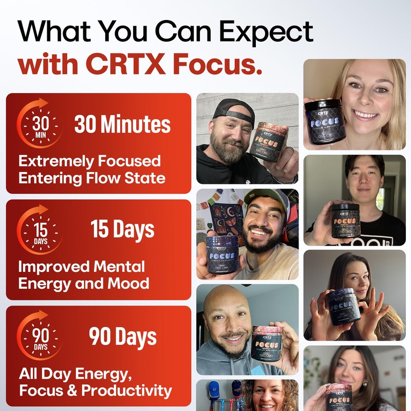 Nootropic Strongest Focus Supplement - Clinically Backed Ingredients Made in