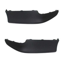 Parts N Go 2011-2013 Corolla S XRS Black Bumper Spoiler Set Front Driver & Passenger Side Left Right - 7685202908 7685102909 TO1093125 TO1093126