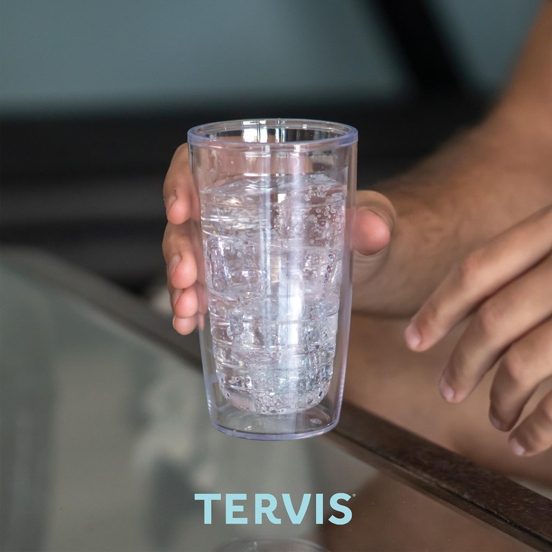Tervis vaso individual, Rensselaer Poly, Transparente, 16-Oz, 1