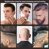 Men Electric Beard Trimmer Efficient Portable USB Charging Foil Head