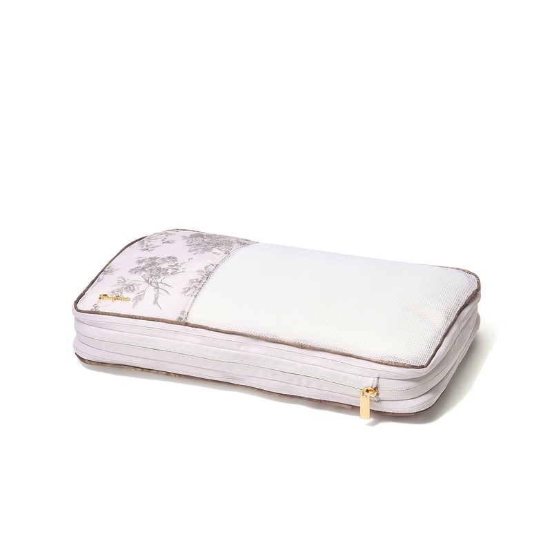 Francfranc Classic Flower Compression Organizer Small Light Pink