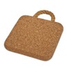 Coaster Cork with Rope (15 CM x 15 CM x