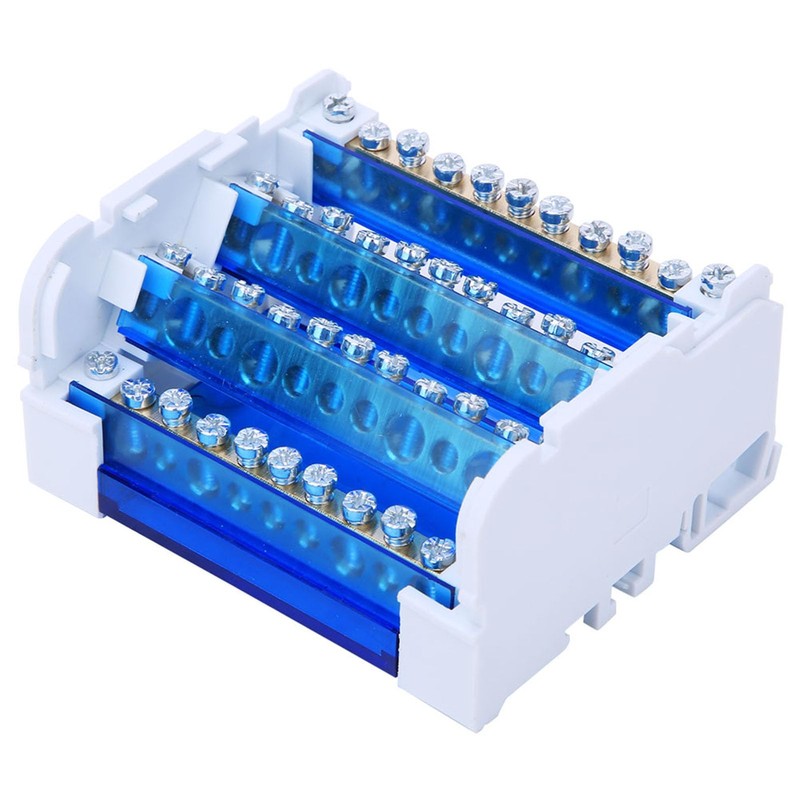 Haosie DIN Rail Junction Box, Terminal Block Junction Box, Tetrapolar