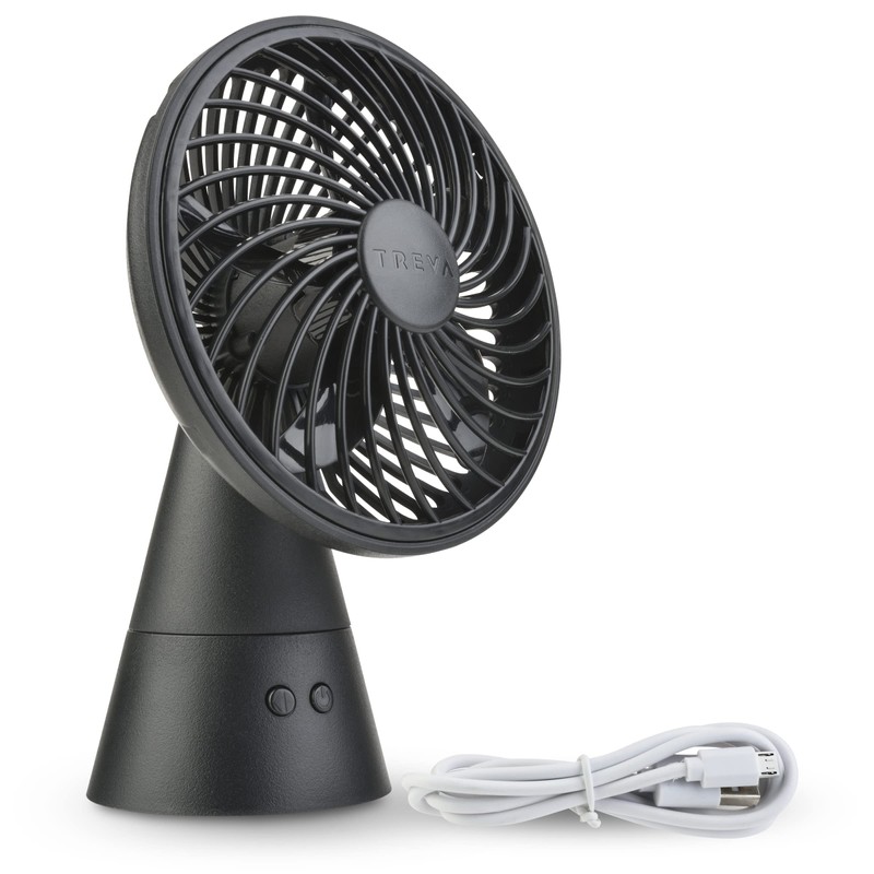 O2COOL Rechargeable Fan 5" H