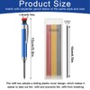 Amabro Mechanical Carpenter's Pencils with Integrated Sharpener, Solid Woodworking Pencils