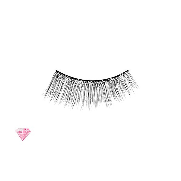 Diamond Lash [no.004] 5 Pairs (For Top Eyelashes) With a natural volume, it makes your eyes stand out.