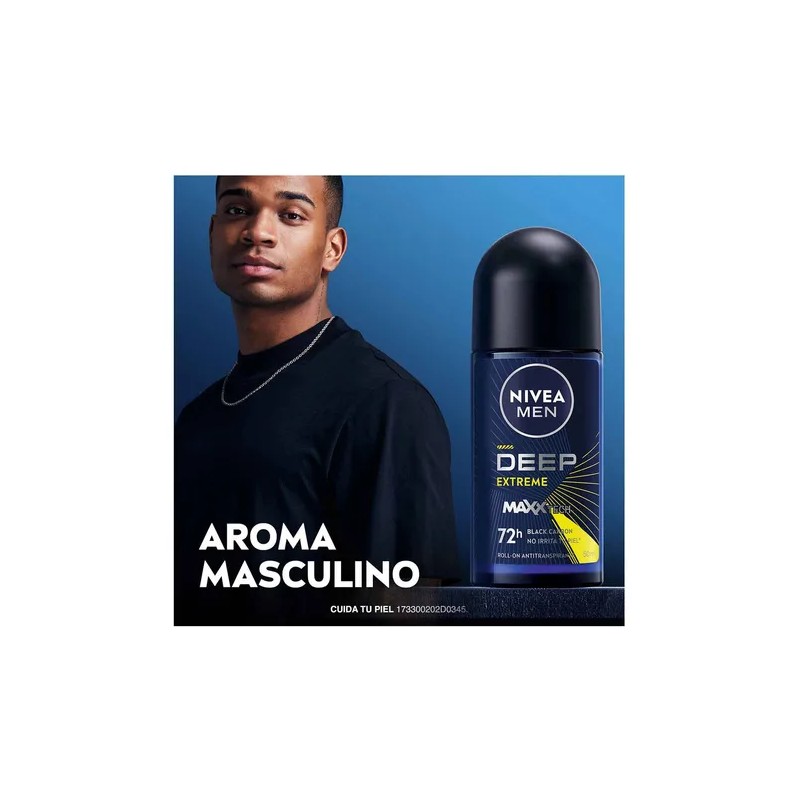 Antitranspirante roll on Nivea DEEP Extreme deep extreme