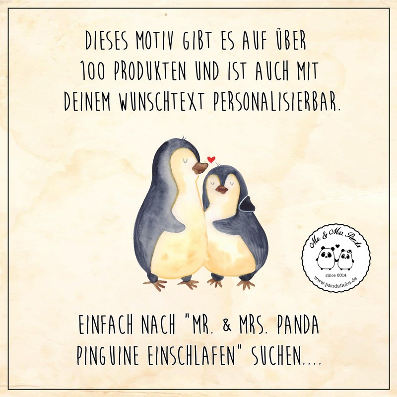 Mr. & Mrs. Panda 40 x 40 cm Pillow Penguins