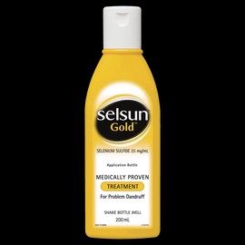 Selsun Gold 200mL - Anti-Dandruff Treatment Shampoo