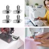 Dtoterul Pack of 4 Sewing Machine Accessories Rolled Hem Presser