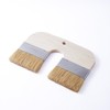 Limewash Paint Brush Natural Bristle – 4 Inch Wide U-Shaped