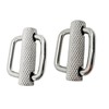 HAIWEN 2Pack Stainless Steel 316 Slider adjustable Lock Buckles, Replacement