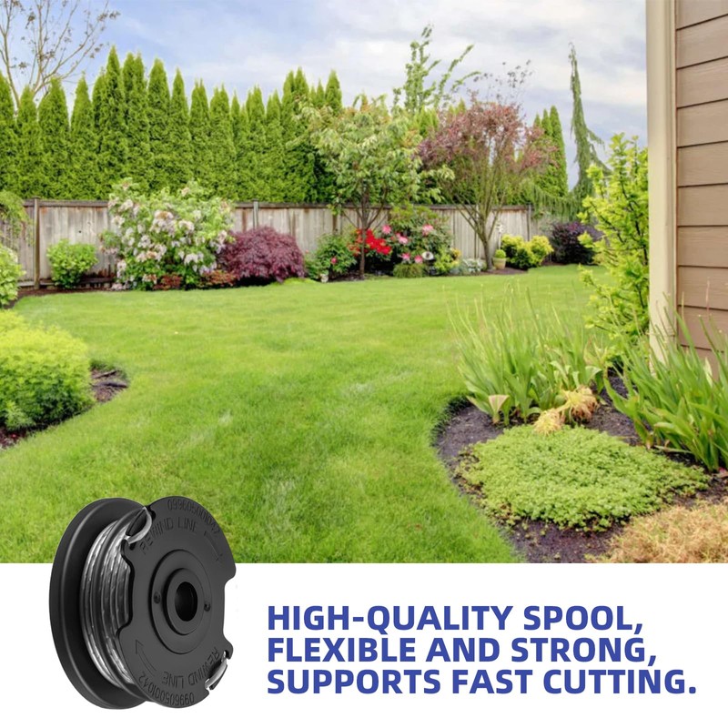 Freeasy 2 Pack Strimmer Spool Line Compatible with Bosch ART