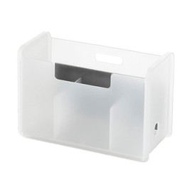 SANKA SPS-MGCL Sauphis Floating Pen Stand with Strong Magnets, Clear, Strong Magnets, Can Be Attached to Desk, Whiteboard, Refrigerator, Washing Machine, Entrance Door, Scratch-Resistant, Includes Handles, Desk Organizer, Magnetic Storage, Storage Case, 