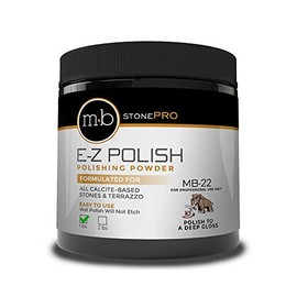 Stone Professional E-Z Polish Polishing Powder, 1 LB, for Calcite-Based Stones and Terrazzo