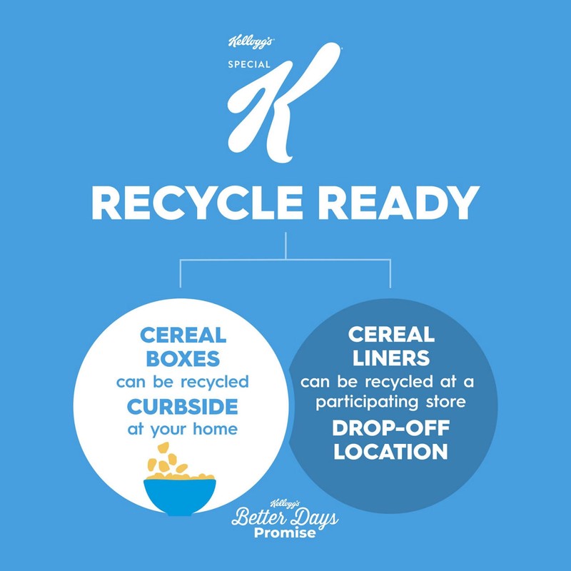 Kellogg's Special K Breakfast Cereal, Family Breakfast, Fiber Cereal, Large