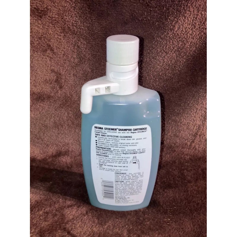 Regina Vtg 1989 Regina Steemer Carpet Cleaner Shampoo Cartridge 15