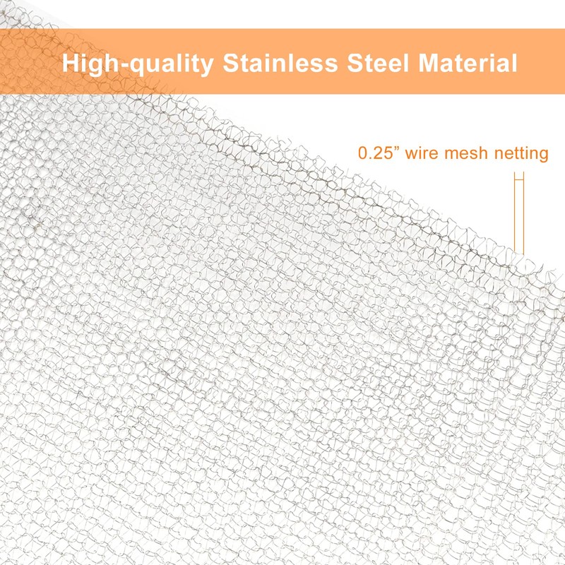 YBB 6PCS Root Guard Baskets, Gopher Wire Speed Baskets, Stainless